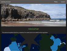 Tablet Screenshot of matt.blissett.me.uk
